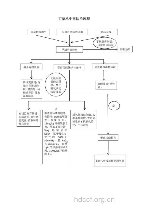百草枯中毒诊断要点