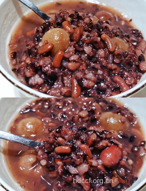 红豆血糯粥的做法大全