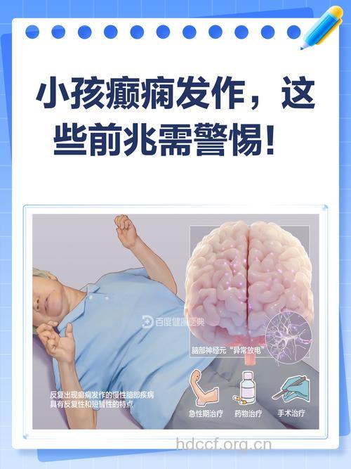 小儿癫痫发作有哪些预兆?