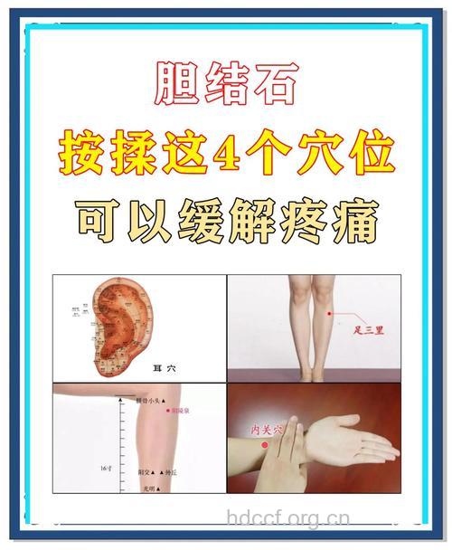 中医穴位按压 治疗胆绞痛