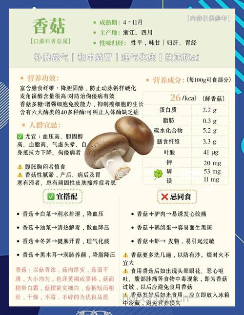 香菇有什么营养价值？