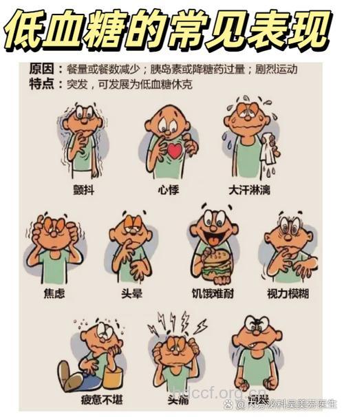 糖尿病人发生低血糖的危害