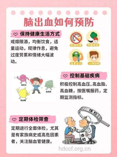 脑出血如何预防