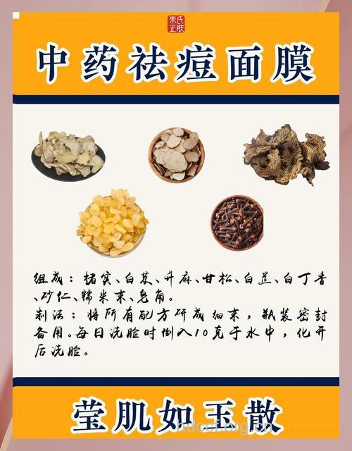 中医教你自制去痘印面膜