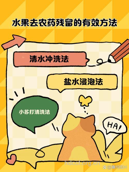 果蔬残留农药该怎么办?
