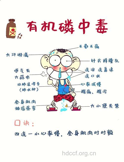 磷中毒的症状表现