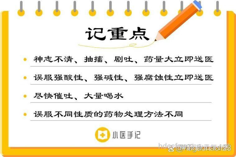 误服药物毒物如何急救