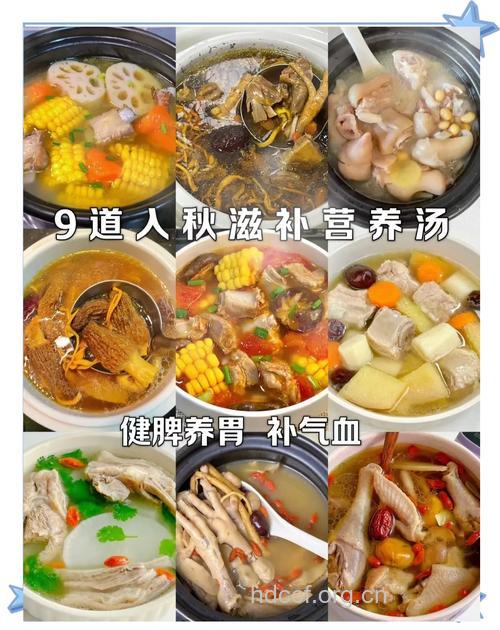 秋冬女性养颜排毒的煲汤大全