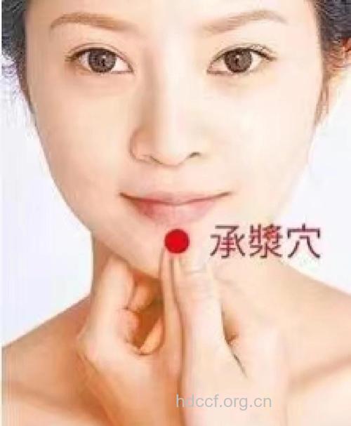 嘴唇干燥 中医教你按摩穴位滋润双唇