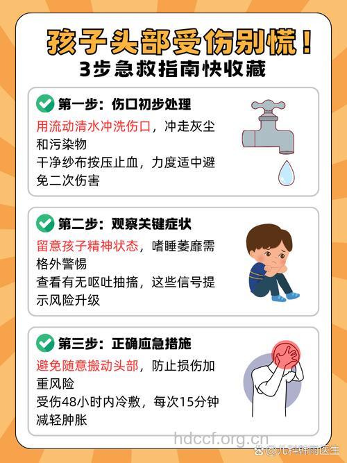 儿童撞伤头部昏迷的急救措施