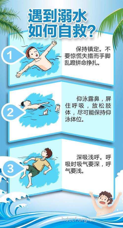夏季溺水有效快速自救方法