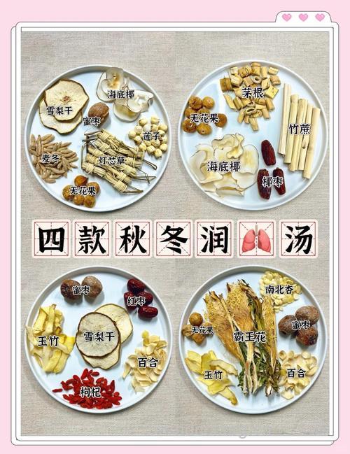 推荐 秋季养肺煲汤方法