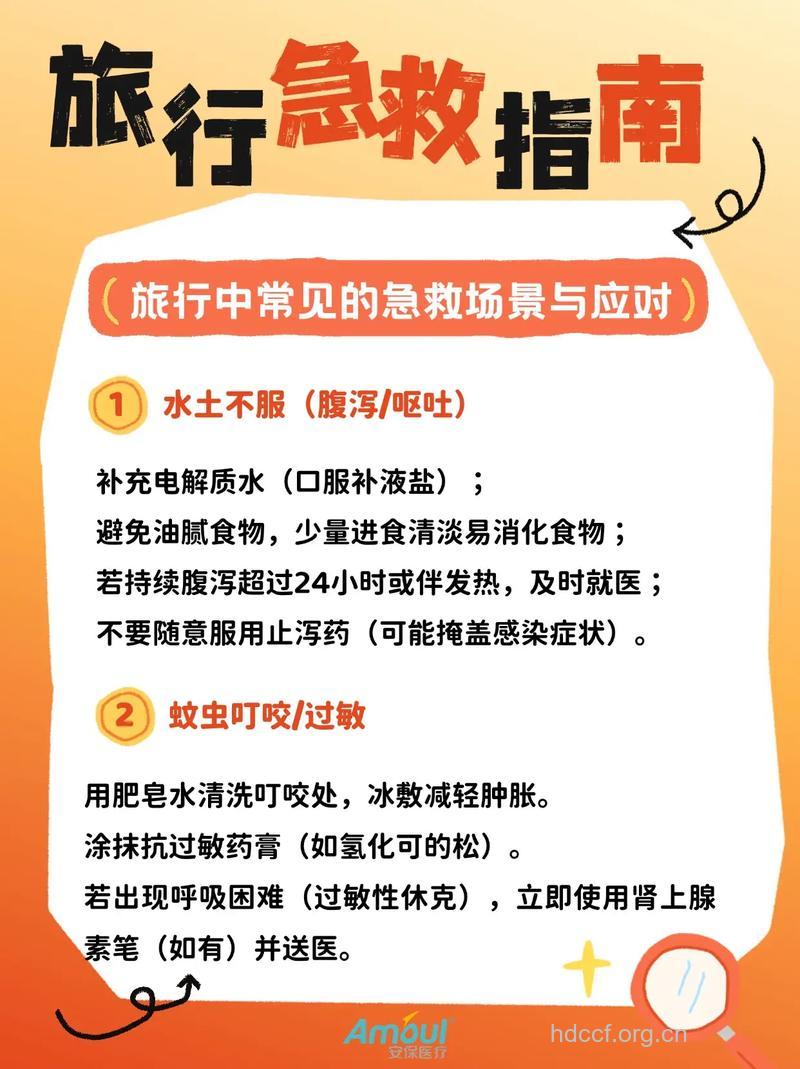 旅游急救常识