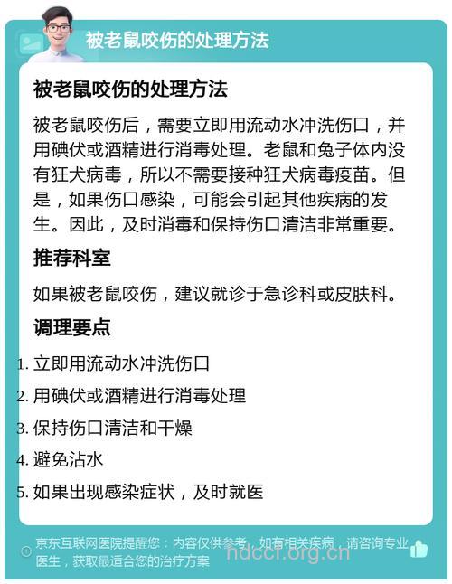 老鼠咬伤后怎么办?