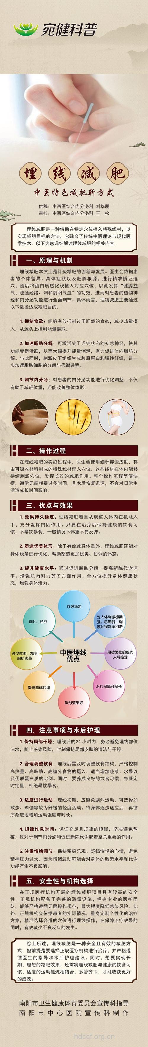 何为中医埋线减肥法？