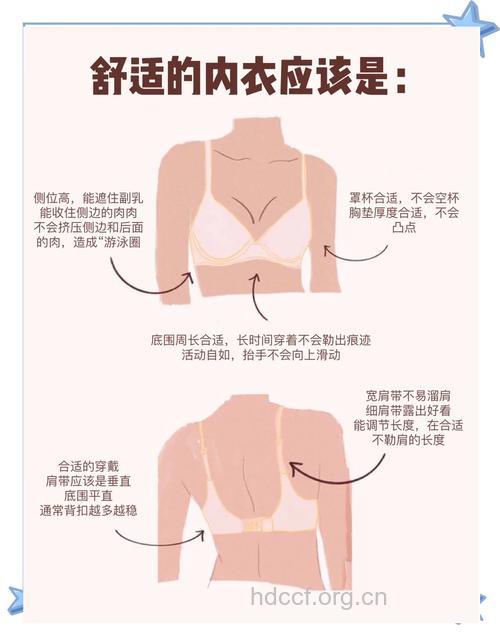 佩戴胸罩有哪些注意事项