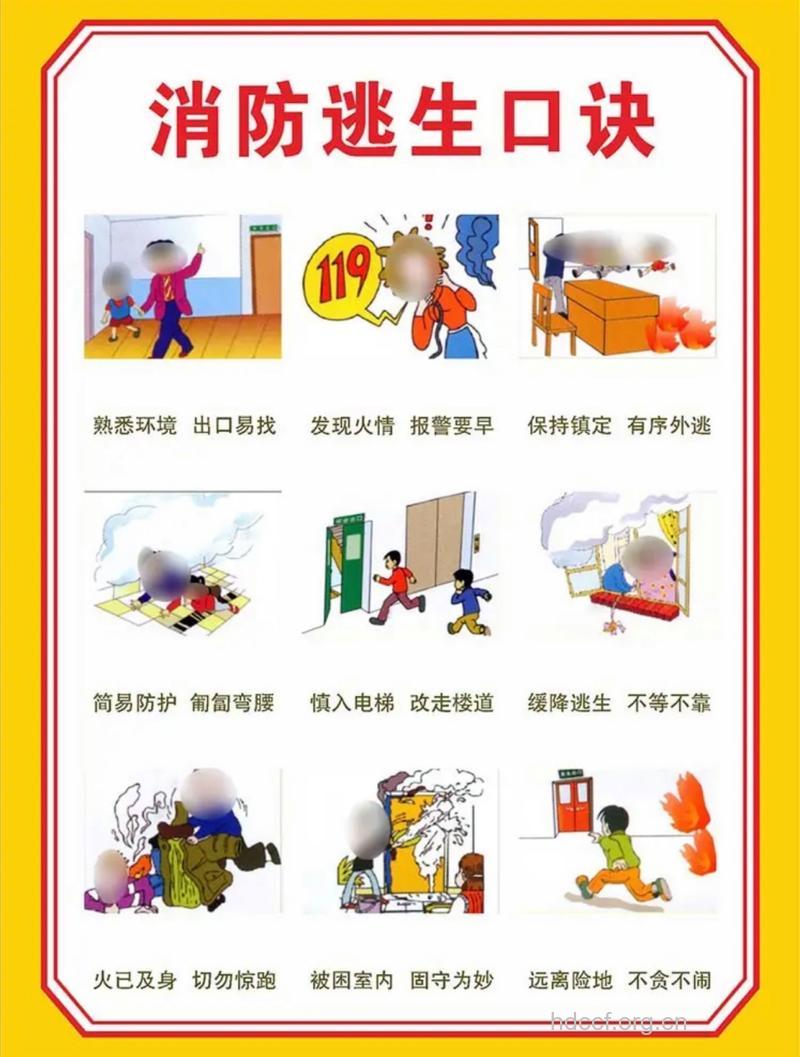 火灾逃生注意事项