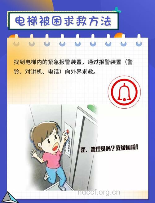 被困电梯里的自救方法