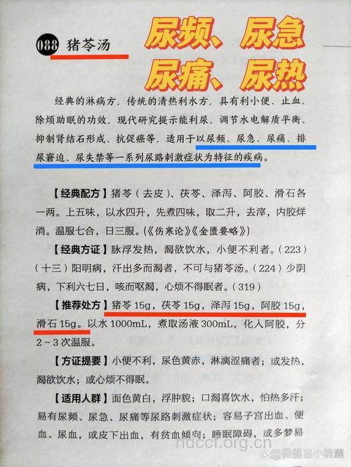 治疗女性尿道炎的中药药方
