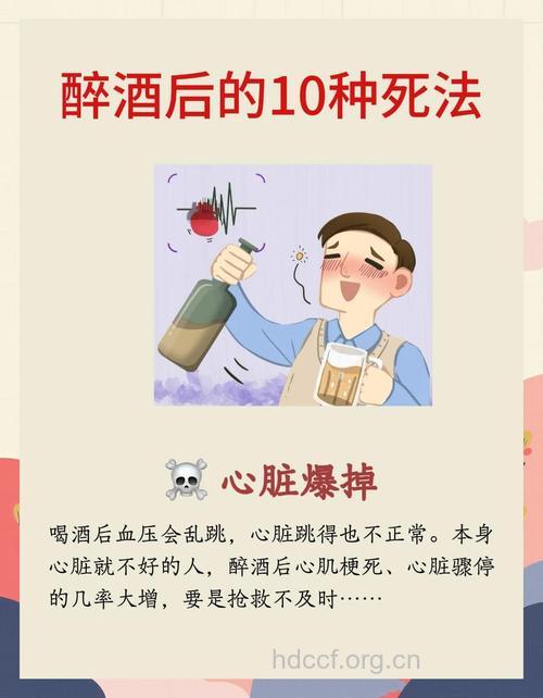 饮酒要适量 过度会致命！