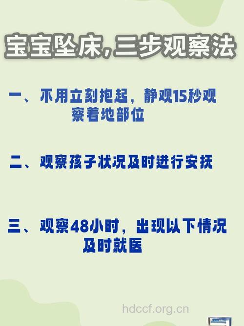 如何应对宝宝摔到床