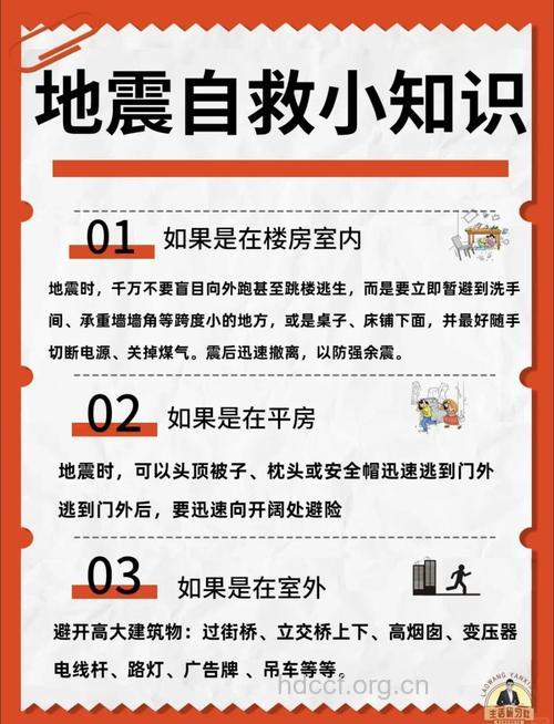 地震发生防护要点