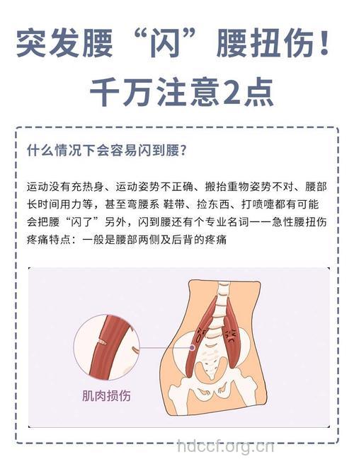 “闪腰”怎么采取措施