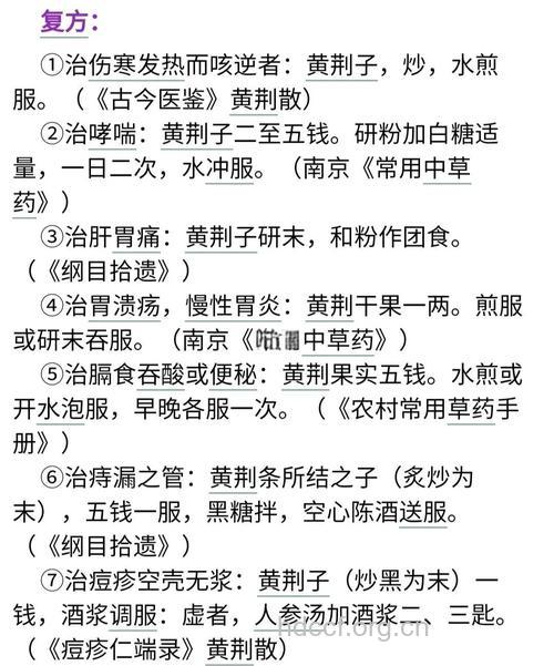 中医治疗黄水疮偏方大全
