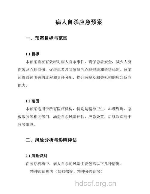 应对不同自杀方式的急救措施