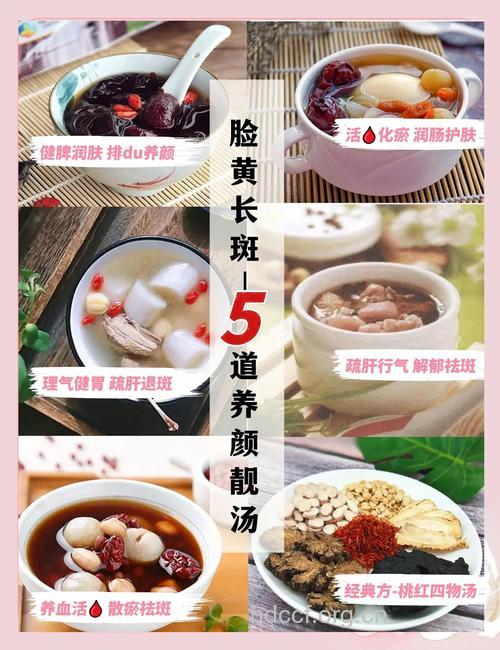 自制药膳摆脱面斑烦恼