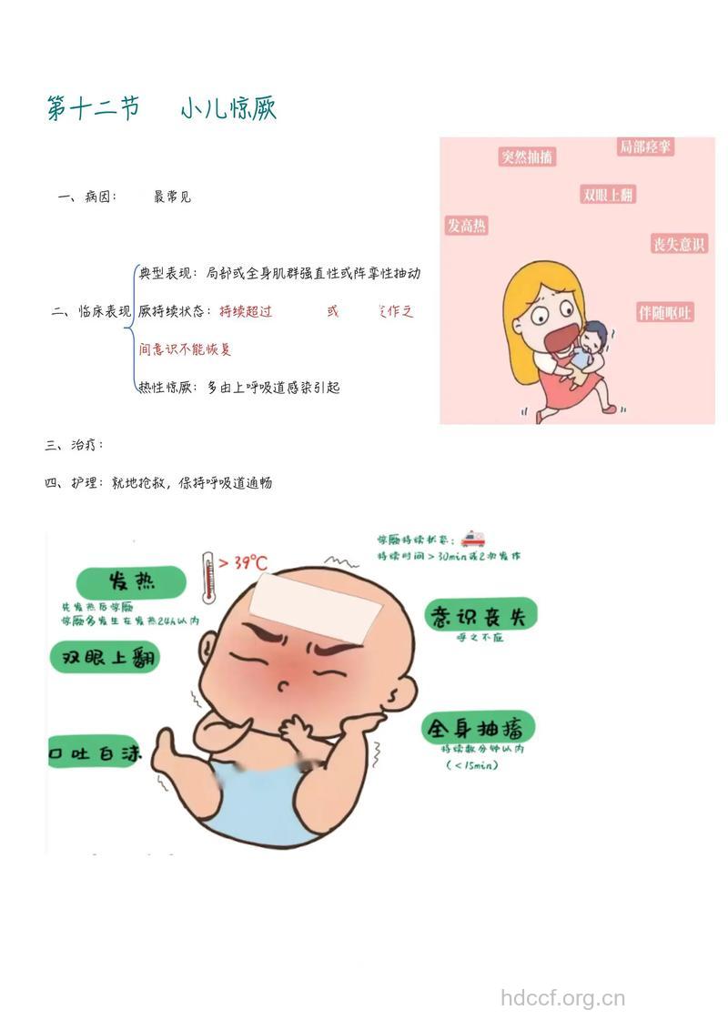 小儿惊厥要如何护理