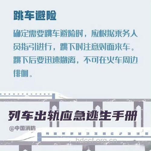 火车出轨后逃生及自救