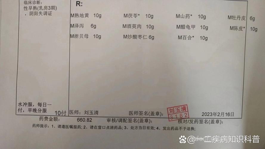 中医治疗性早熟有哪些方剂