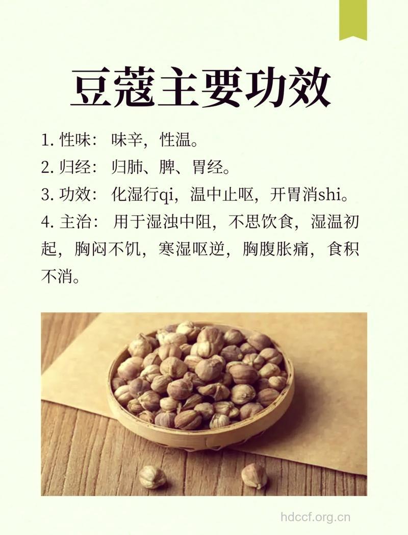 豆蔻的功效与作用是什么