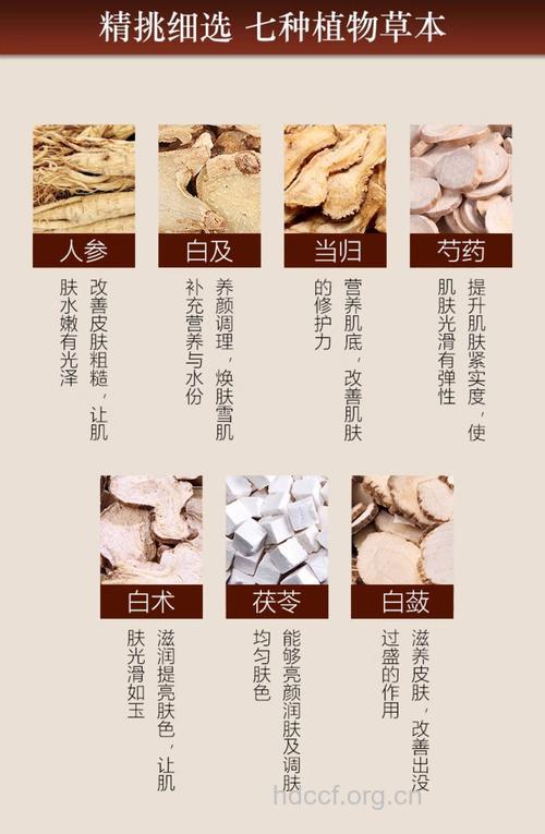 有哪些常见美白中药成分