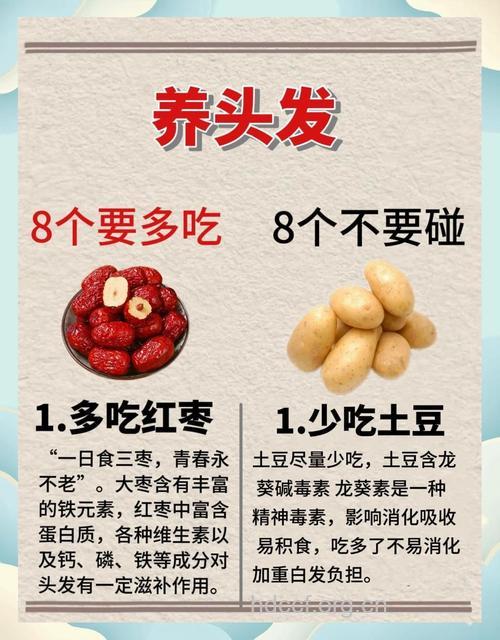 从头食补治疗头发早白