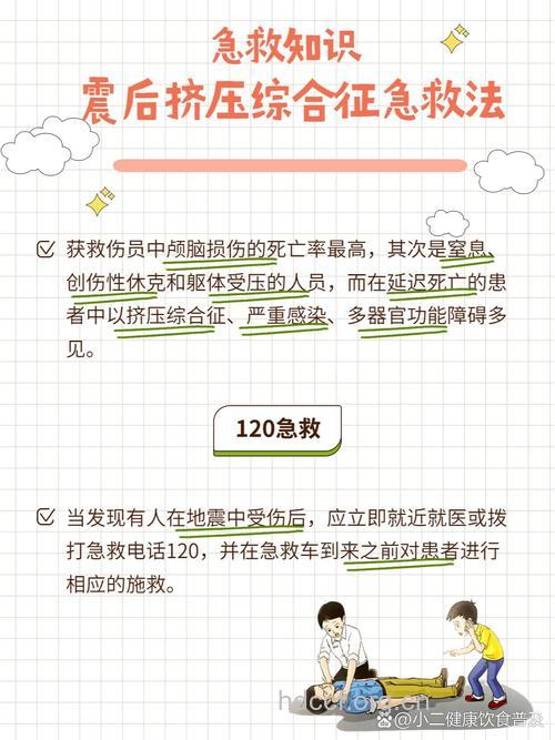 地震挤压伤如何急救及护理