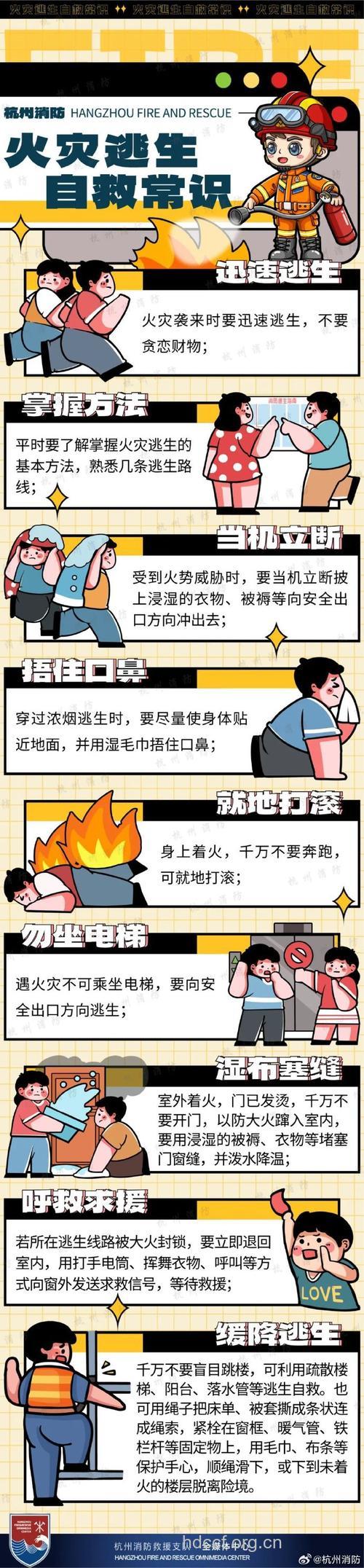 高层楼火灾的自救技巧