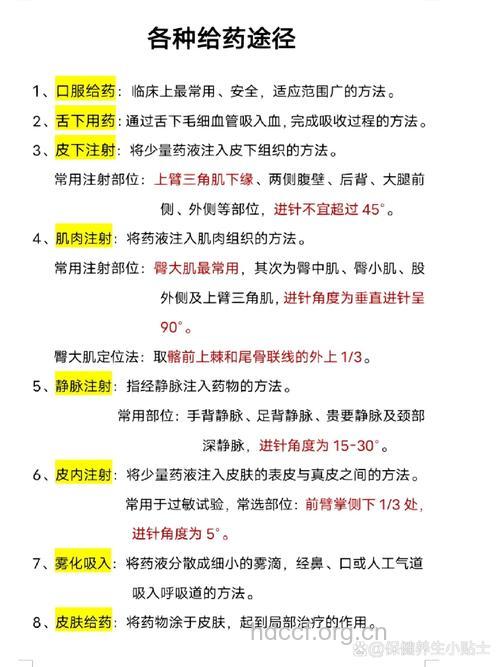 家庭常用药如何选择正确的给药途径