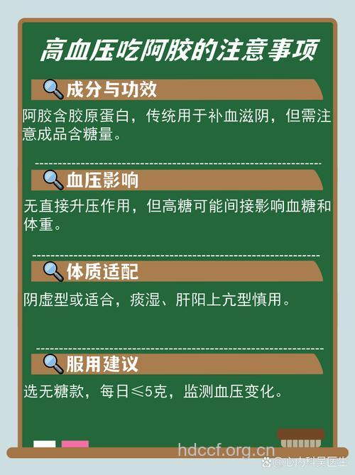 高血压患者能吃阿胶吗