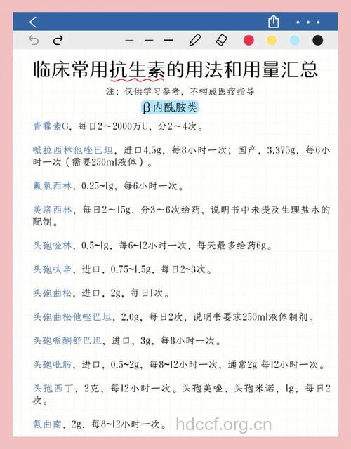 使用抗生素的十个注意事项