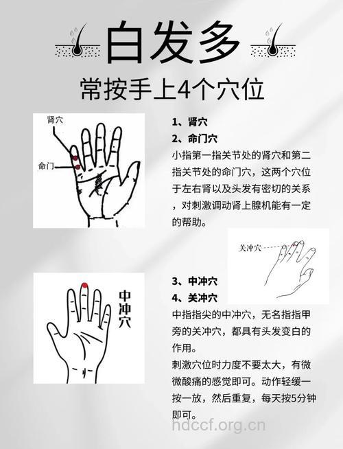 让头发变黑的中医按摩法