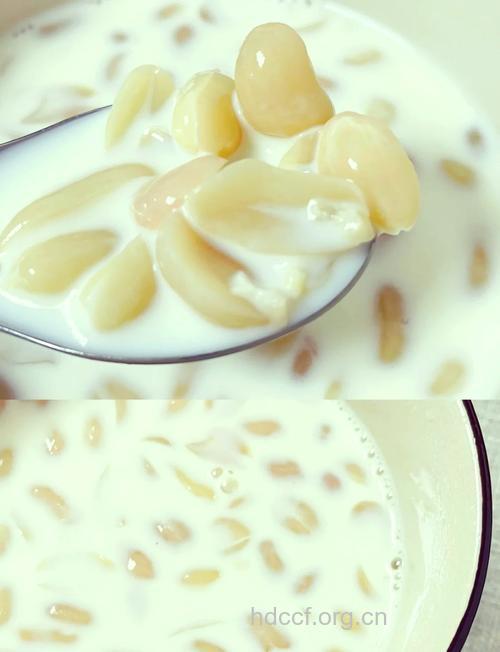 简约丰胸食谱 牛奶炖花生