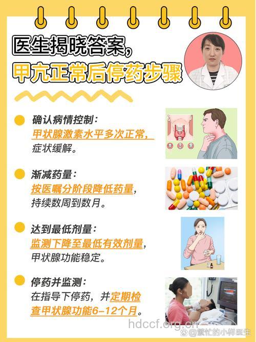 抗甲状腺药物停药后如何防治甲亢复发?