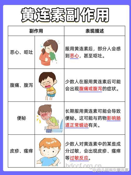 服用黄连素需注意哪些?