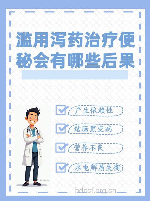 盲目使用泻药导致便秘产生？
