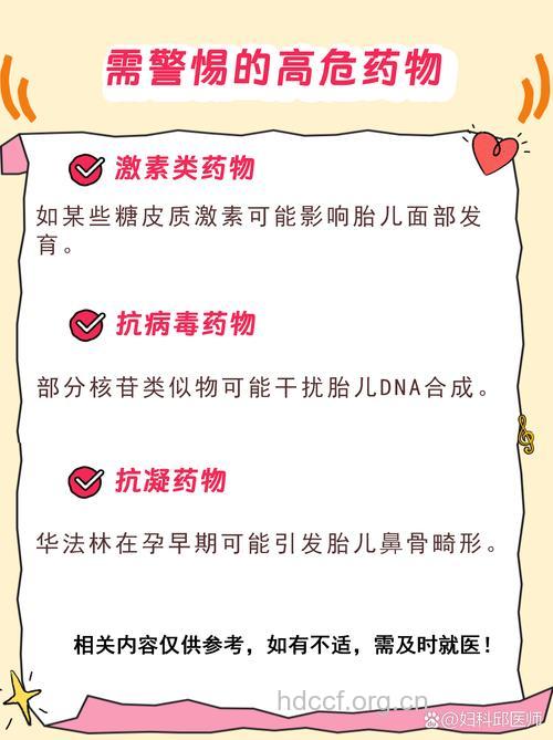 警惕:有些药物对胎儿有害