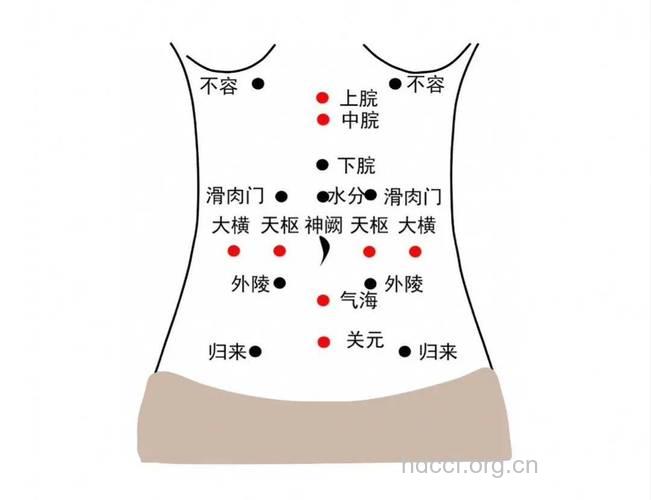 减肥 按摩腹部三大减肥穴位