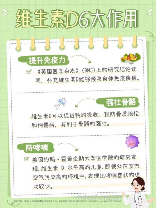 婴儿补充适当维生素D,有效预防糖尿病