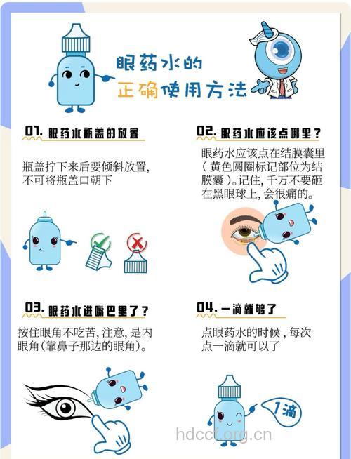 使用眼药水要注意哪些事项